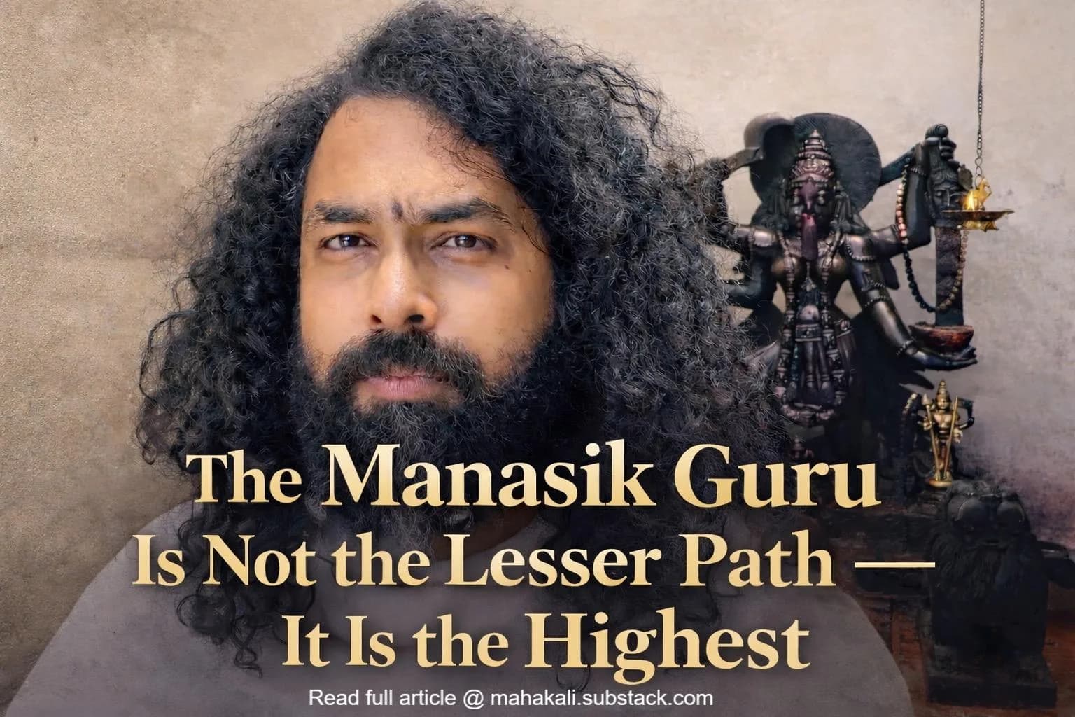Shri Krishna as the Manasik Guru at Kurukshetra