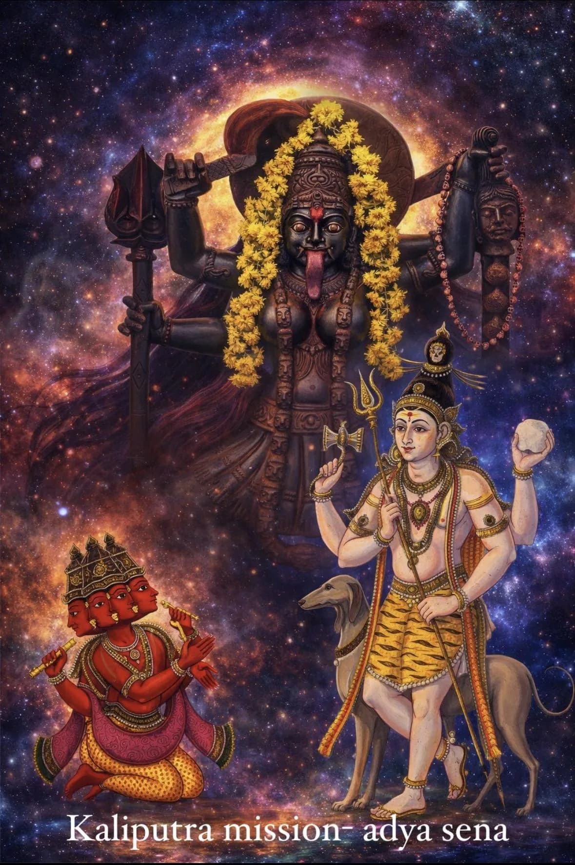 Batuka Bhairava, the child form of KalaBhairava